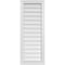 Ekena Millwork Vertical Surface Mount PVC Gable Vent w/ 2"W x 2"H , Brickmould Sill Frame, 16"W x 42"H GVPVE16X4203SN - alternate 1